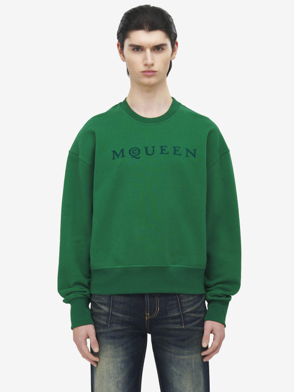 ALEXANDER MCQUEEN - McQueen Logo Sweatshirt - Item 839216QTADU0310